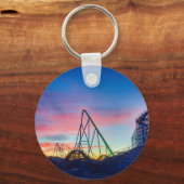 ジェットコースター乗り物 キーホルダー (正面)