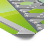 ジェットコースター乗り ポスター (角)