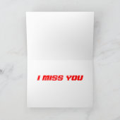 ジェットコースター愛を恋しく思います カード (内部)