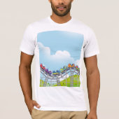 ジェットコースター搭乗 Tシャツ (正面)