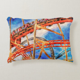 ジェットコースター枕 アクセントクッション