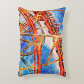 ジェットコースター枕 アクセントクッション (正面(垂直))