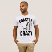 ジェットコースター熱狂するTシャツ Tシャツ (正面フル)