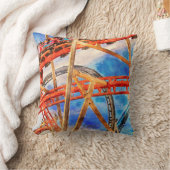 ジェットコースター装飾用クッション クッション (ブランケット)