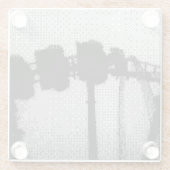 ジェットコースター・ガラス・コースター ガラスコースター (裏面)