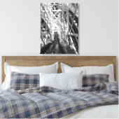 ジェットコースター キャンバスプリント (インサイチュ (寝室))