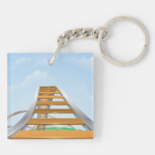 ジェットコースター キーホルダー (裏面)