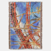 ジェットコースター スローブランケット (正面縦)