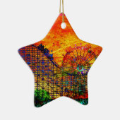 ジェットコースター セラミックオーナメント (右)