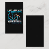 ジェットコースター-テーマパークデザイン 名刺 (正面/裏面)