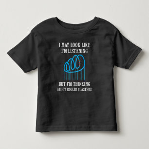 ジェットコースター トドラーTシャツ