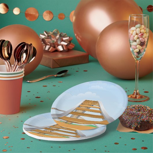 ジェットコースター ペーパープレート