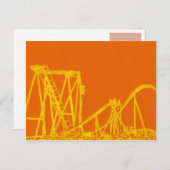 ジェットコースター ポストカード (正面/裏面)