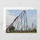 ジェットコースター ポストカード (正面/裏面)