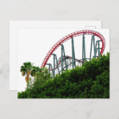 ジェットコースター ポストカード (正面/裏面)