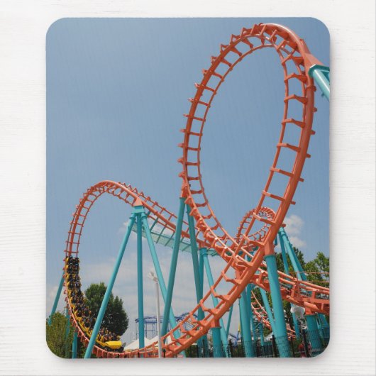 ジェットコースター マウスパッド (正面)