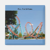 ジェットコースター マグネット (正面)