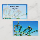 ジェットコースター 名刺 (正面/裏面)