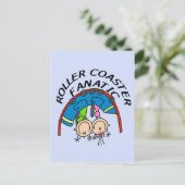 ジェットコースターFanatic Tシャツとギフト ポストカード (スタンド正面)