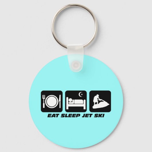 ジェットスキおもしろいー キーホルダー (正面)