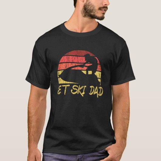 ジェットスキーお父さん ヴィンテージ Tシャツ (正面)