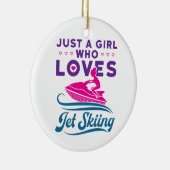 ジェットスキーが大好きな女の子PWC セラミックオーナメント (右)