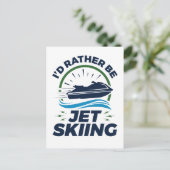 ジェットスキーをやりたい ポストカード (スタンド正面)