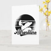 ジェットスキーアドレナリンウォータースポーツジェットスキジェットスキー カード (黄色い花)