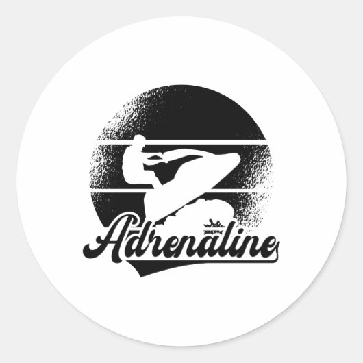 ジェットスキーアドレナリンウォータースポーツジェットスキジェットスキー ラウンドシール (正面)