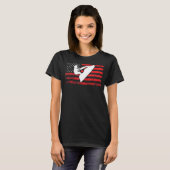 ジェットスキーアメリカ国旗のジェットスキー Tシャツ (正面フル)