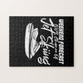 ジェットスキーギフトジェットスキーのスキーヤードライバー水スポーツT ジグソーパズル (横)