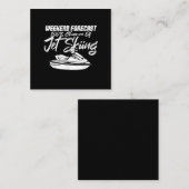 ジェットスキーギフトジェットスキーヤードライバー水上競技T スクエア名刺 (正面/裏面)