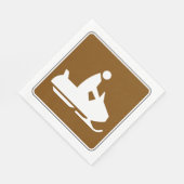 ジェットスキーサインナプキンス スタンダードランチョンナプキン (角)