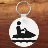 ジェットスキーシンボルキーチェーン キーホルダー (正面)