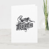 ジェットスキースキーアドレナリンウォータースポーツジェットスキー カード (正面)