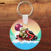ジェットスキーチェーンのネズミ キーホルダー (正面)