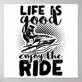 ジェットスキードライバー | Jetスキーサマーホリディシーギフト ポスター (正面)