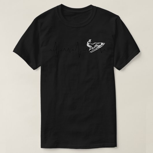 ジェットスキーハートビートスタンドアップレース Tシャツ (デザイン正面)