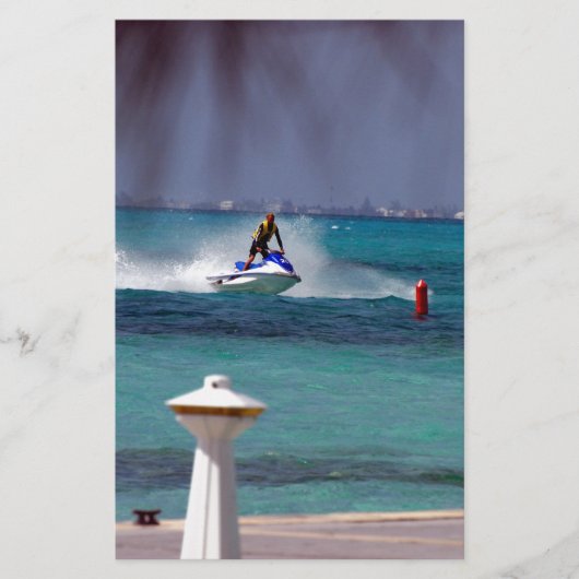 ジェットスキーパラダイス 便箋 (正面)