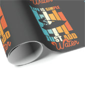 ジェットスキーホビーウォータースポーツビーチホリデー ラッピングペーパー (ロールコーナー)