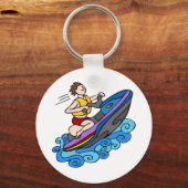 ジェットスキーヤー キーホルダー (正面)