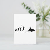 ジェットスキーヤー ポストカード (スタンド正面)