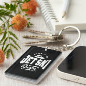 ジェットスキーライダーウォータースポーツウォータークラフトTシャツ キーホルダー (正面右)