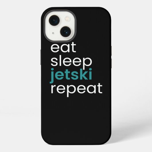 ジェットスキー三昧 iPhoneケース (裏面)
