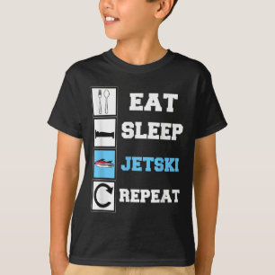 ジェットスキー大好き エターナルジェットスキーライフ 面白いジェットスキーグッズ Tシャツ