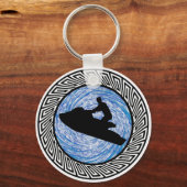 ジェットスキー日 キーホルダー (正面)