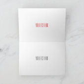 ジェットスキー漫画イラストレーション カード (内部)