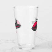 ジェットスキー漫画イラストレーション タンブラーグラス (左)