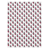 ジェットスキー漫画イラストレーション テーブルクロス (正面)