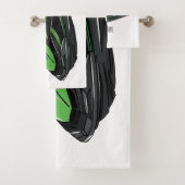 ジェットスキー漫画イラストレーション バスタオルセット (インサイチュ)